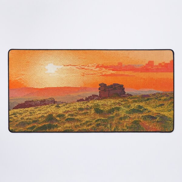 Item preview, dartmoor sunset 5(photography + AI) designed and sold by artsmeow.