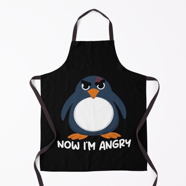 Item preview, Angry Penguin – Funny Cute Cartoon Bird designed and sold by MySimpleFlow.