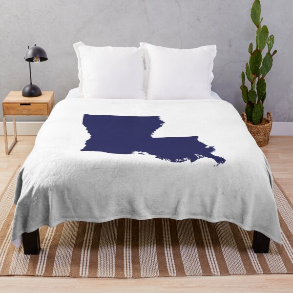 Item preview, louisiana Map Silhouette – Minimal Black and White designed and sold by Paper Drip.