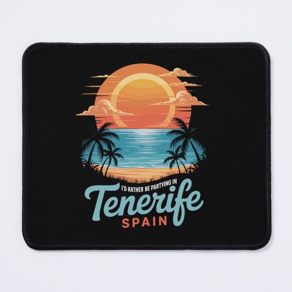 Item preview, Ravers gift – I’d Rather Be partying in Tenerife – Tropical Sunset Summer Vibes Design designed and sold by paulo silveira.