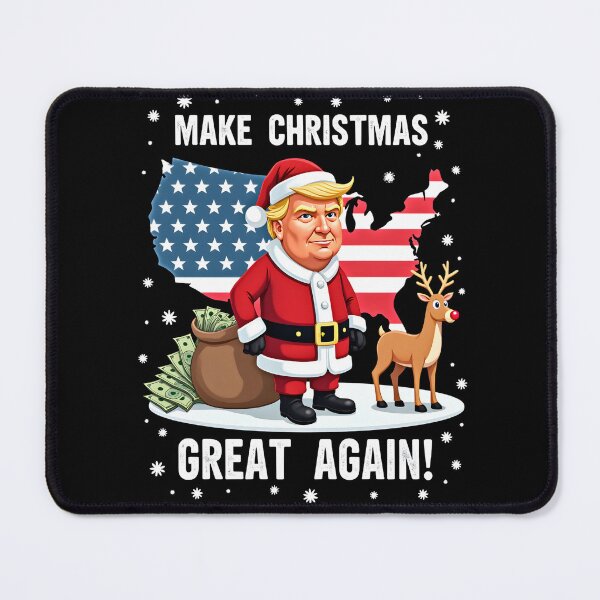Item preview, Make Christmas Great Again Maga Patriotic Santa  designed and sold by FrascatiStudio.