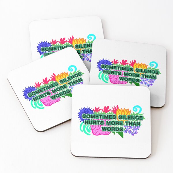 Item preview, When Words Fall Sil designed and sold by lavercreator.