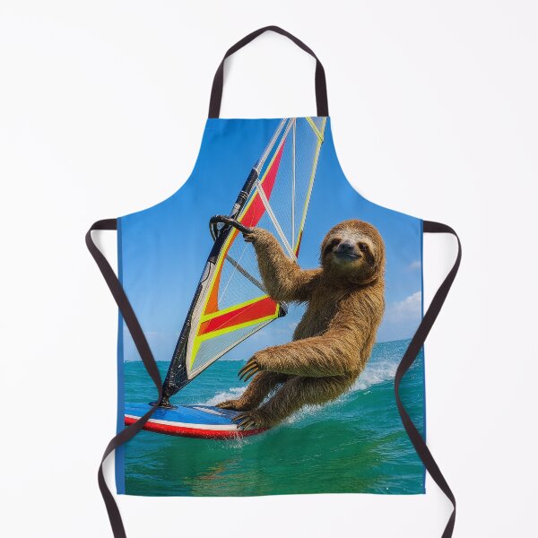 Item preview, Windsurfing Sloth designed and sold by Tridentulus.