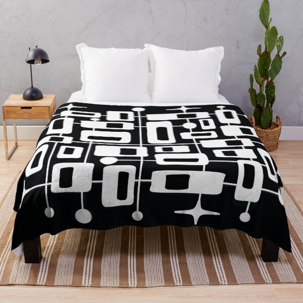 Item preview, Mid Century Modern Cosmic Abstract Geometric Pattern designed and sold by tonymagnerart.