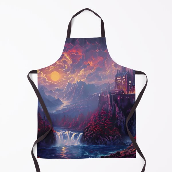 Item preview, Enchanted Castle at Sunset designed and sold by Design-Illusi0n.