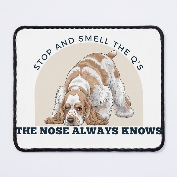 Item preview, Cocker Spaniel Scentwork The Nose Always Knows designed and sold by Mop Dog Designs.
