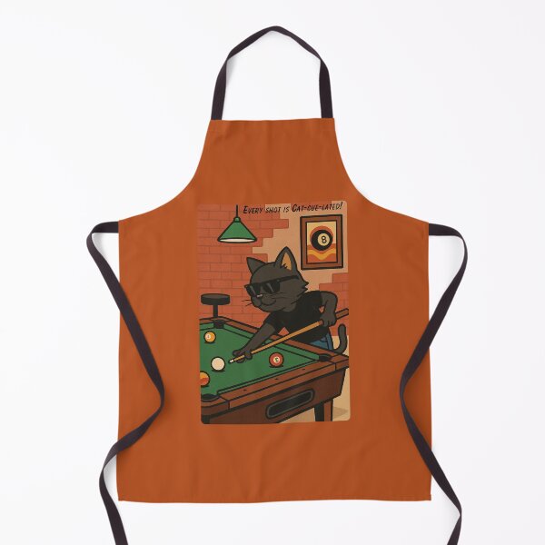 Item preview, Every shot is Cat-cue-lated! designed and sold by Brickroad Dsigns.