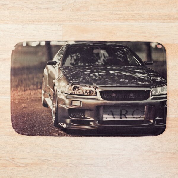 Item preview, Nissan Skyline R34 Poster – JDM Legend Car Art Print designed and sold by Road To Track.