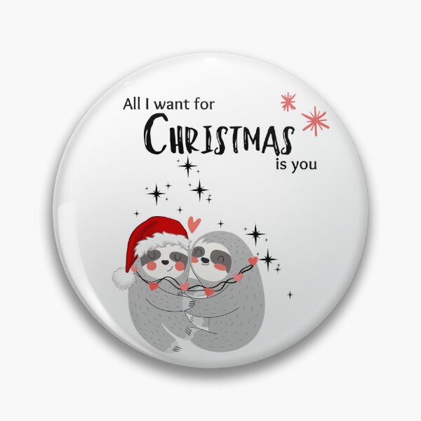 Item preview, Christmas Sloth | All I Want for Christmas Sloths | Cute Sloth Holiday Gift for Sloth Lovers designed and sold by SunandShade.