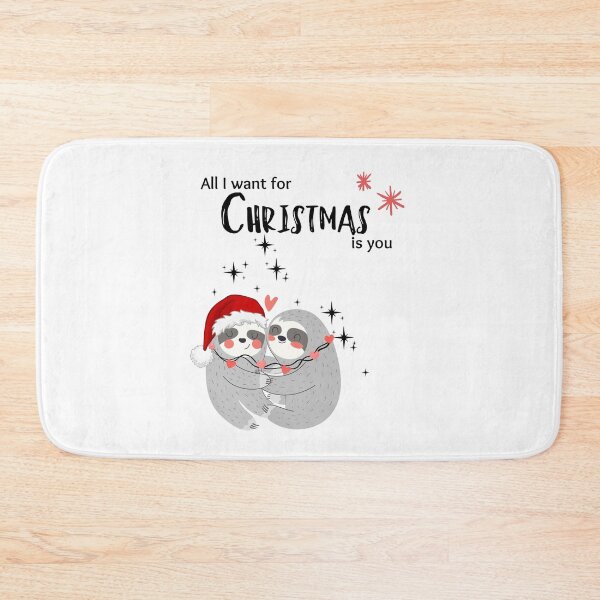 Item preview, Christmas Sloth | All I Want for Christmas Sloths | Cute Sloth Holiday Gift for Sloth Lovers designed and sold by SunandShade.
