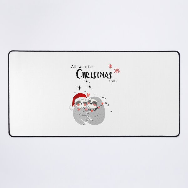 Item preview, Christmas Sloth | All I Want for Christmas Sloths | Cute Sloth Holiday Gift for Sloth Lovers designed and sold by SunandShade.