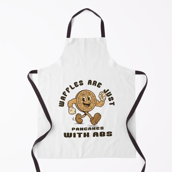 Item preview, Waffles Are Just Pancakes With Abs designed and sold by Igoru's.