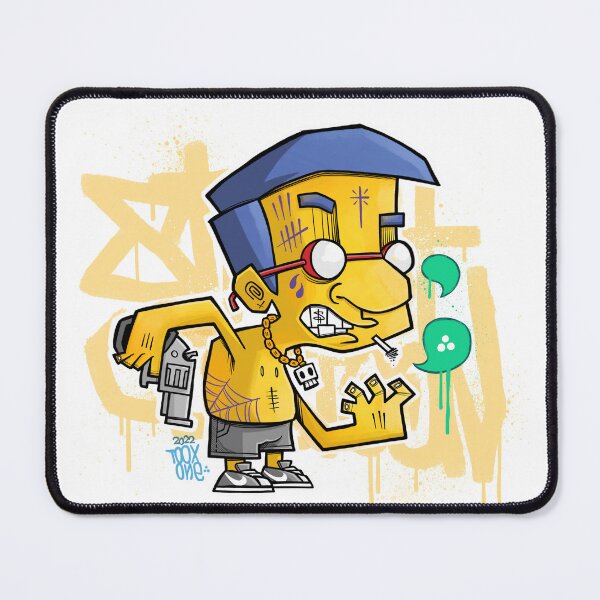 Item preview, Street Cartoon Milhouse Simpsons by TOOX ONE  designed and sold by TOOX ONE.