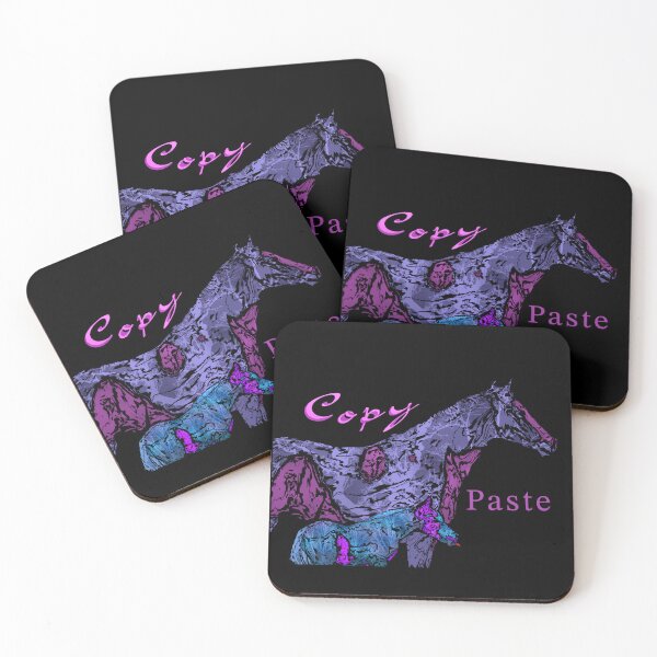 Item preview, Mare and Foal Copy Paste designed and sold by ItsPastureBedtime.