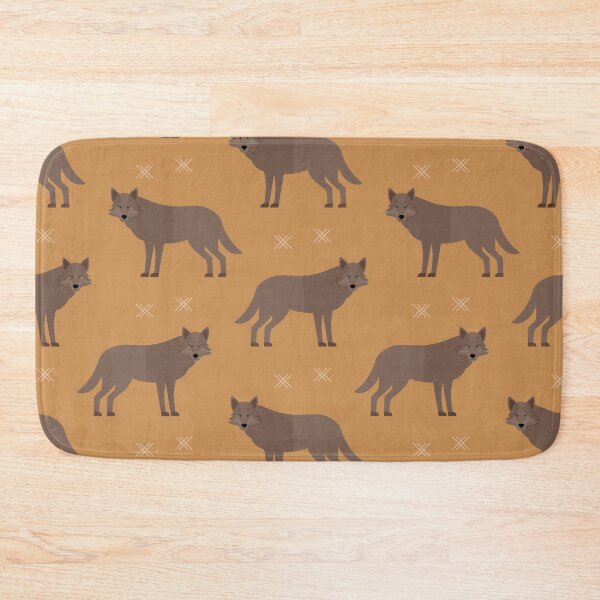 Item preview, Wolves on brown designed and sold by reneesillus.