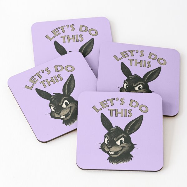 Item preview, Wile Rabbit, says: "Let's do it." designed and sold by lightnshadow1.