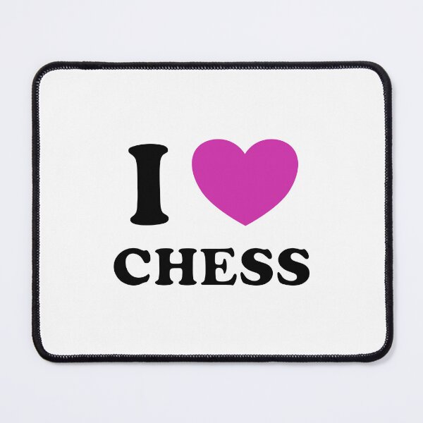 Item preview, I love chess designed and sold by Inspirationmotivation.