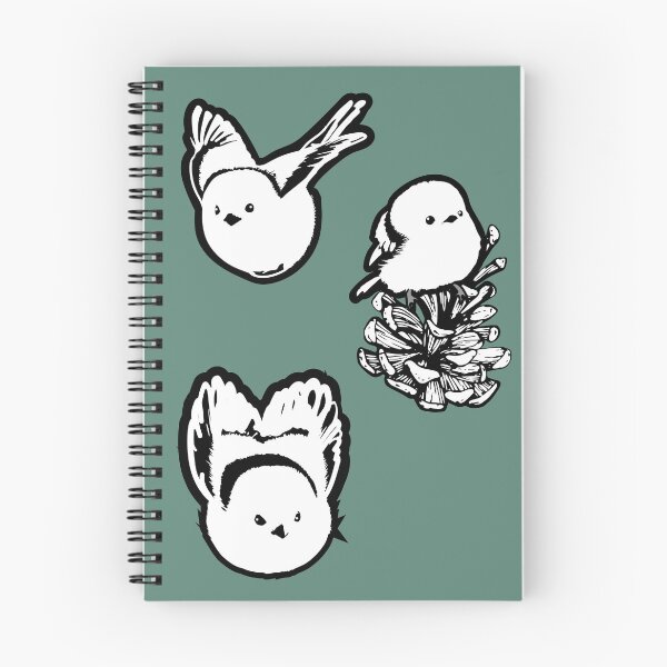 Item preview, The Snow Fairy - Determined Fluffy Long-Tailed Tit designed and sold by SKETCHYANDGRAPHIC.