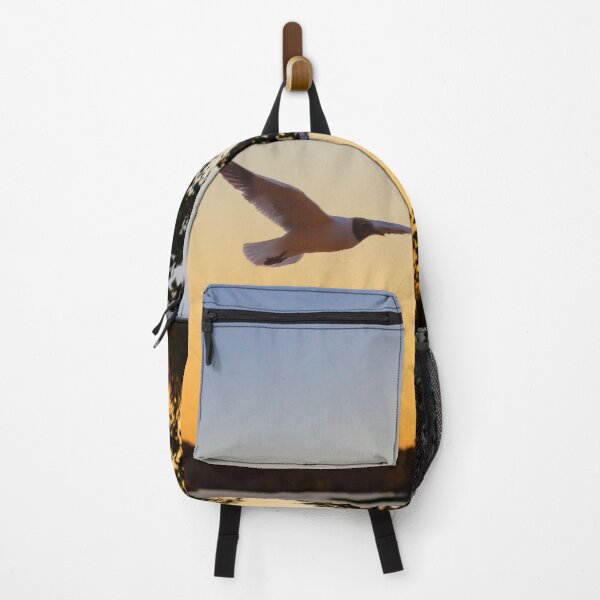 Item preview, Grace in Flight – Seagull at Sunset designed and sold by ankarsundfoto.