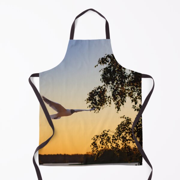 Item preview, Grace in Flight – Seagull at Sunset designed and sold by ankarsundfoto.