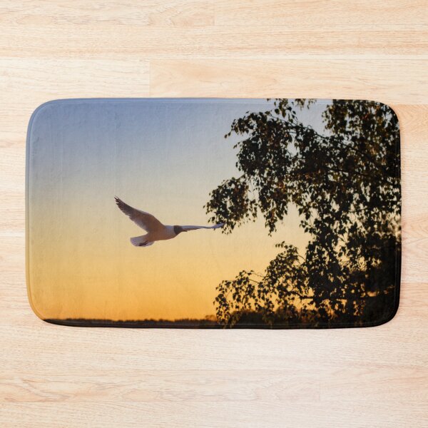 Item preview, Grace in Flight – Seagull at Sunset designed and sold by ankarsundfoto.
