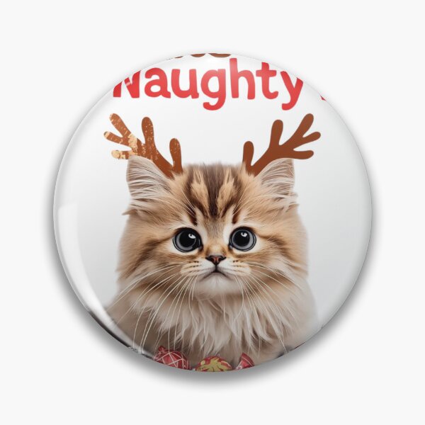Item preview, Too Cute to Be on the Naughty List – Funny Christmas Cat Design designed and sold by ZYNORAworld.