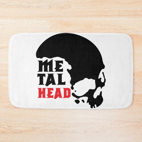 Item preview, Skull, Metalhead mindset designed and sold by Tribalgothss.