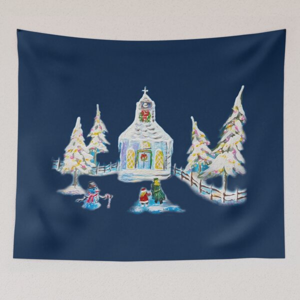 Item preview, Christmas Church designed and sold by MLanestudio.