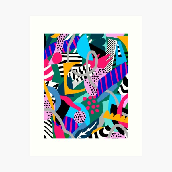 JUNGLE FREESTYLE 2 Art Print