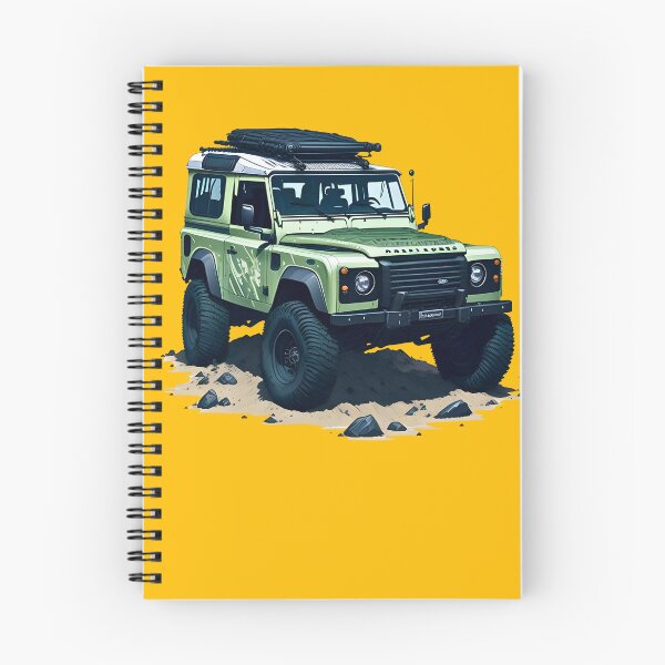 Aperçu de l'œuvre SUV tout-terrain 4x4 au design rétro vintage créée et vendue par BorgSpareParts.