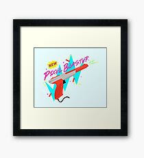 Pixel Blaster Framed Print