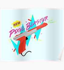 Pixel Blaster Poster