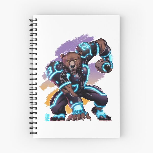 Item preview, CyberBear playing rugby designed and sold by TheArtOfHakujin.