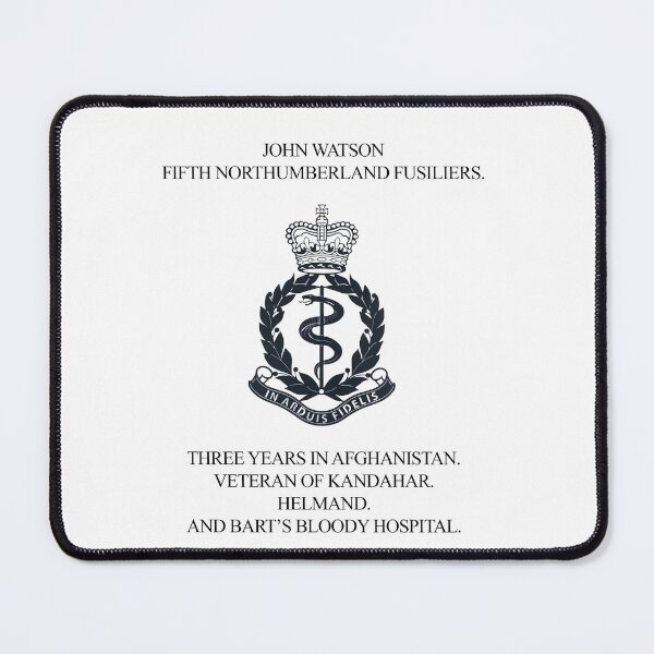 Item preview, John Watson, DoctorSoldier. designed and sold by madsydva.