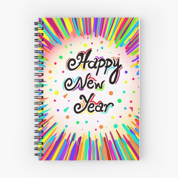 Item preview, Happy New Year Abstract Art | Festive Modern Design designed and sold by Abwer.