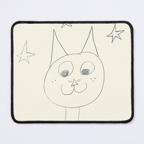 Item preview, cute kitty cat with stars designed and sold by meow4471.