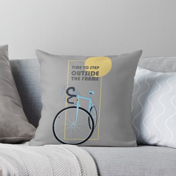 Item preview, Step Outside The Frame - Retro Cycling Art. designed and sold by SKETCHYANDGRAPHIC.