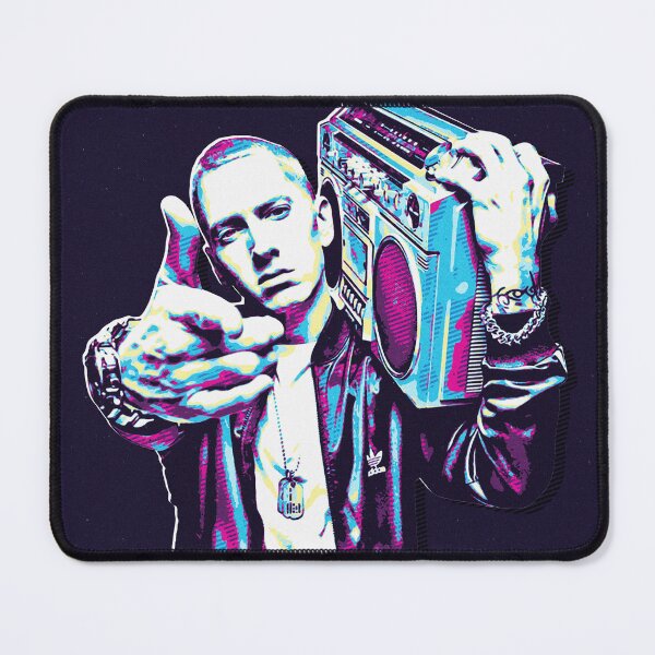Item preview, Eminem Boombox Retro Art designed and sold by Altaf Aji.