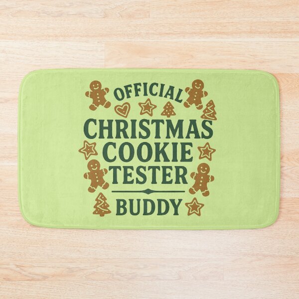 Item preview, Buddy Dog Christmas cookie tester Design designed and sold by Meandmyshop.
