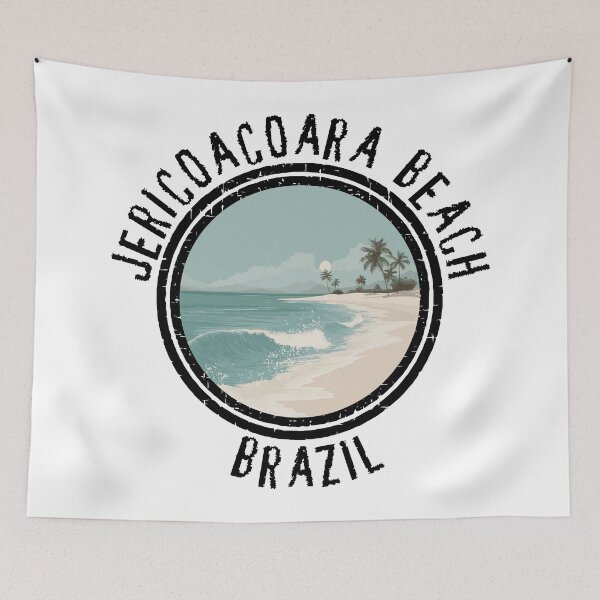 Item preview, Jericoacoara Beach - Brazil (with Black Lettering) designed and sold by VelvetRoom.