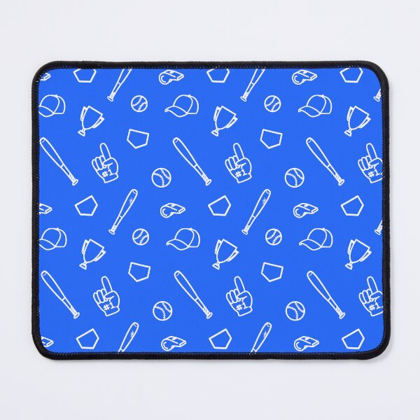 Item preview, Baseball Theme, Fan Pattern. Blue base designed and sold by ClearAndHappy.