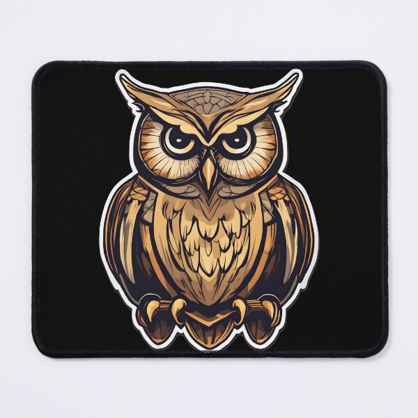 Item preview, Grumpy Owl designed and sold by jamesgerardking.