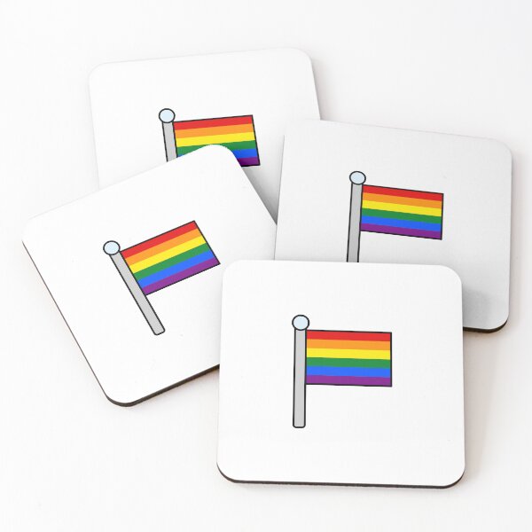 Item preview, Rainbow Flag pole designed and sold by Inspirationmotivation.