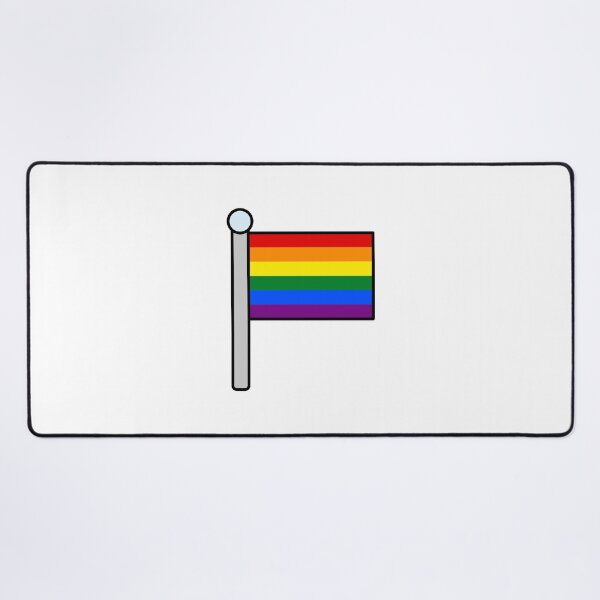 Item preview, Rainbow Flag pole designed and sold by Inspirationmotivation.