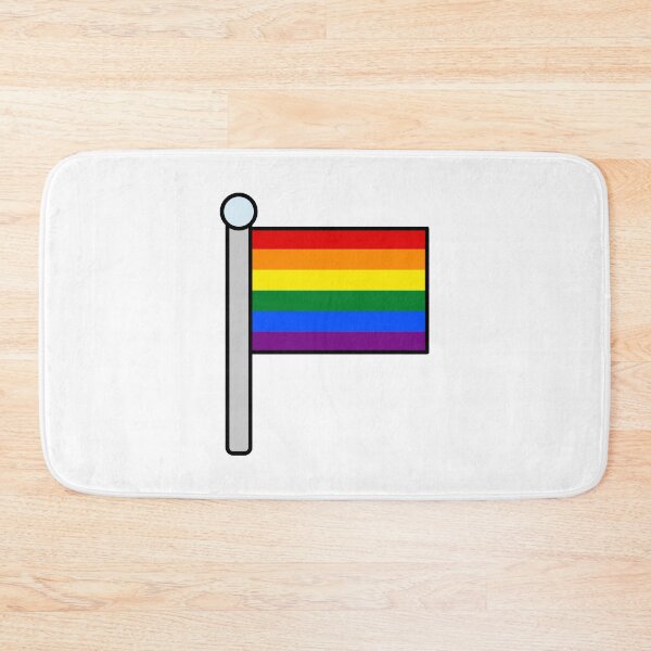Item preview, Rainbow Flag pole designed and sold by Inspirationmotivation.