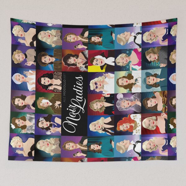 Item preview, Noir Ladies designed and sold by AleMogolloArt.
