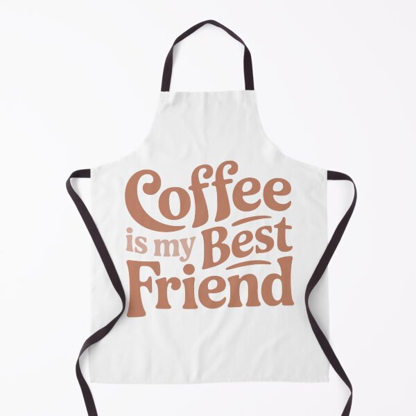 Item preview, Coffee Is My Best Friend – Funny Coffee Quote for Caffeine Lovers – Hazelnut designed and sold by RoastZeit.