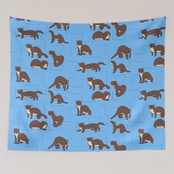 Item preview, Yellow bellied Weasels  designed and sold by Leapingdoe.