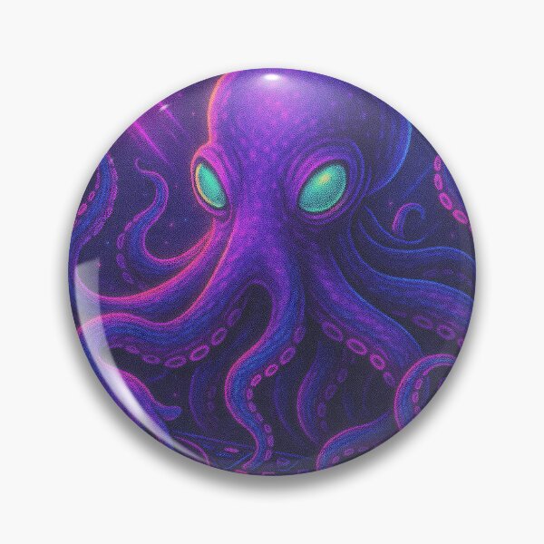 Item preview, Green Eyed Octo Spinner designed and sold by Paul Morse.