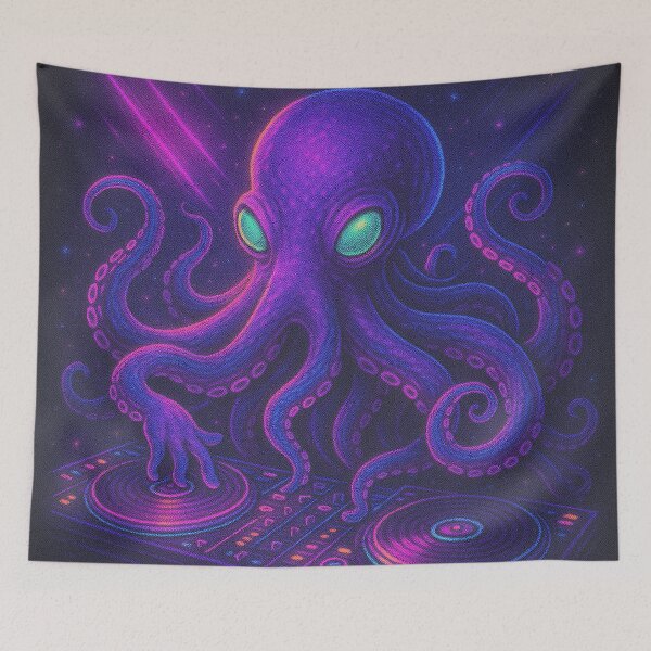 Item preview, Green Eyed Octo Spinner designed and sold by Paul Morse.